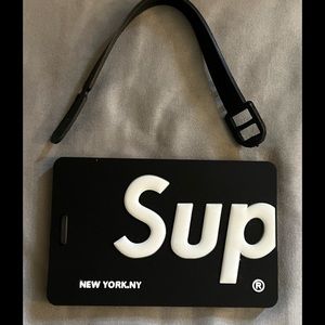 Supreme Luggage Tag/ Never used
